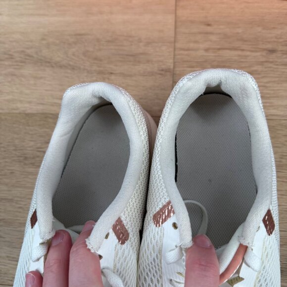 Nike Womens Flex Experience RN 6 Running Shoes Size 11 Sail Metallic Rose Gold - Picture 7 of 13